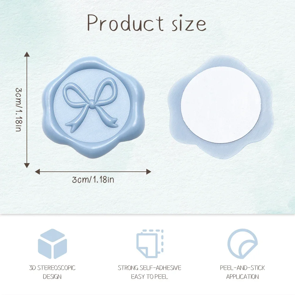 3D Bow Wax Seal Sti…