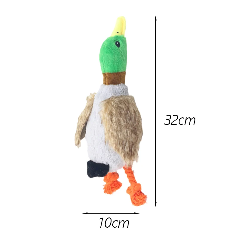 Strong Big Chew Toys Simulation Geese Ducks Pet Molar Toy for Small Medium Large Dogs Golden Retriever Doberman Pets Supplies