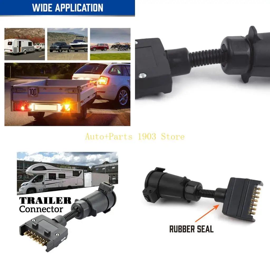 

E21C Universal 7 -контактный прицепный прицеп для подключения ABS для автомобиля грузовика для внедорожника для внедорожника