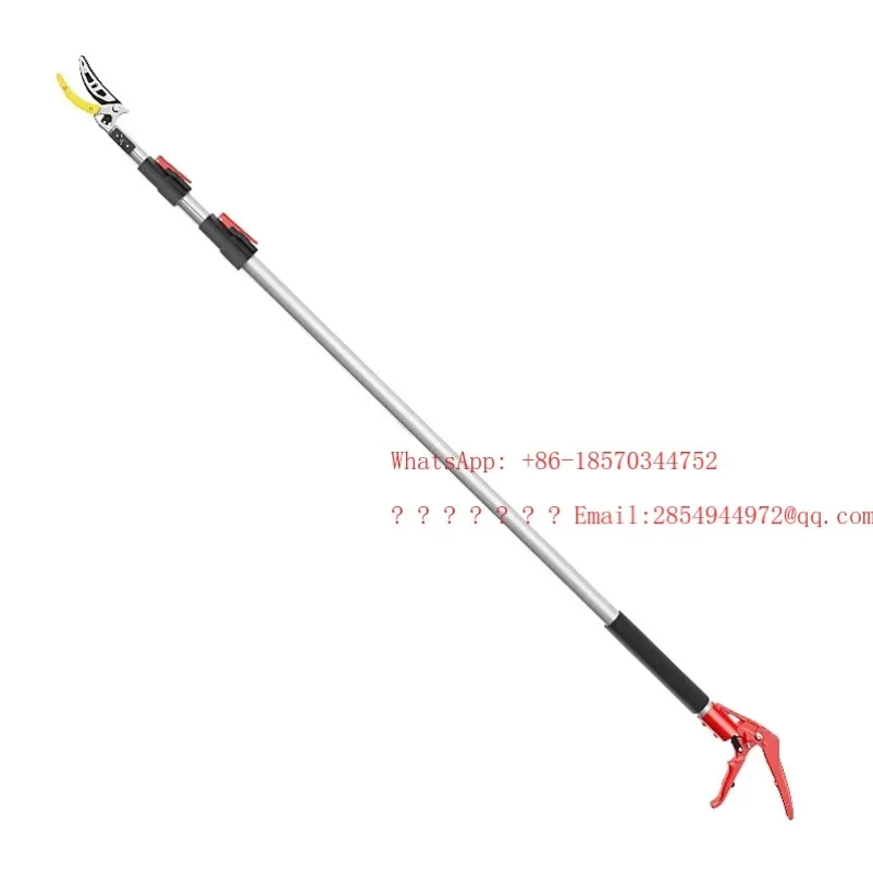 L  Fruit Picking Artifact Pruning Shears Telescopic High-altitude Picking Fruit Scissors Extended High Branch Shears Picking