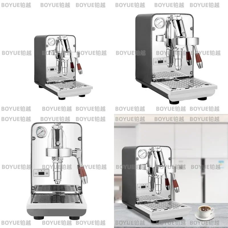 Commercial Single Group Espresso Machine E61 Brew Head PID Temp Control Independent Boiler External Tank Home Coffee Maker