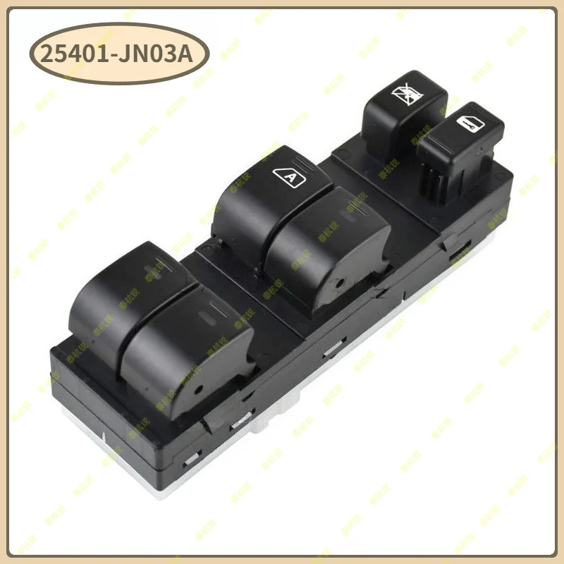 

Electric Power Window Master Lifter Switch Button For Nissan Teana J32 J32R J32Z 25401-JN03A 25401JN03A 25401-JN01A 25401-JN00A