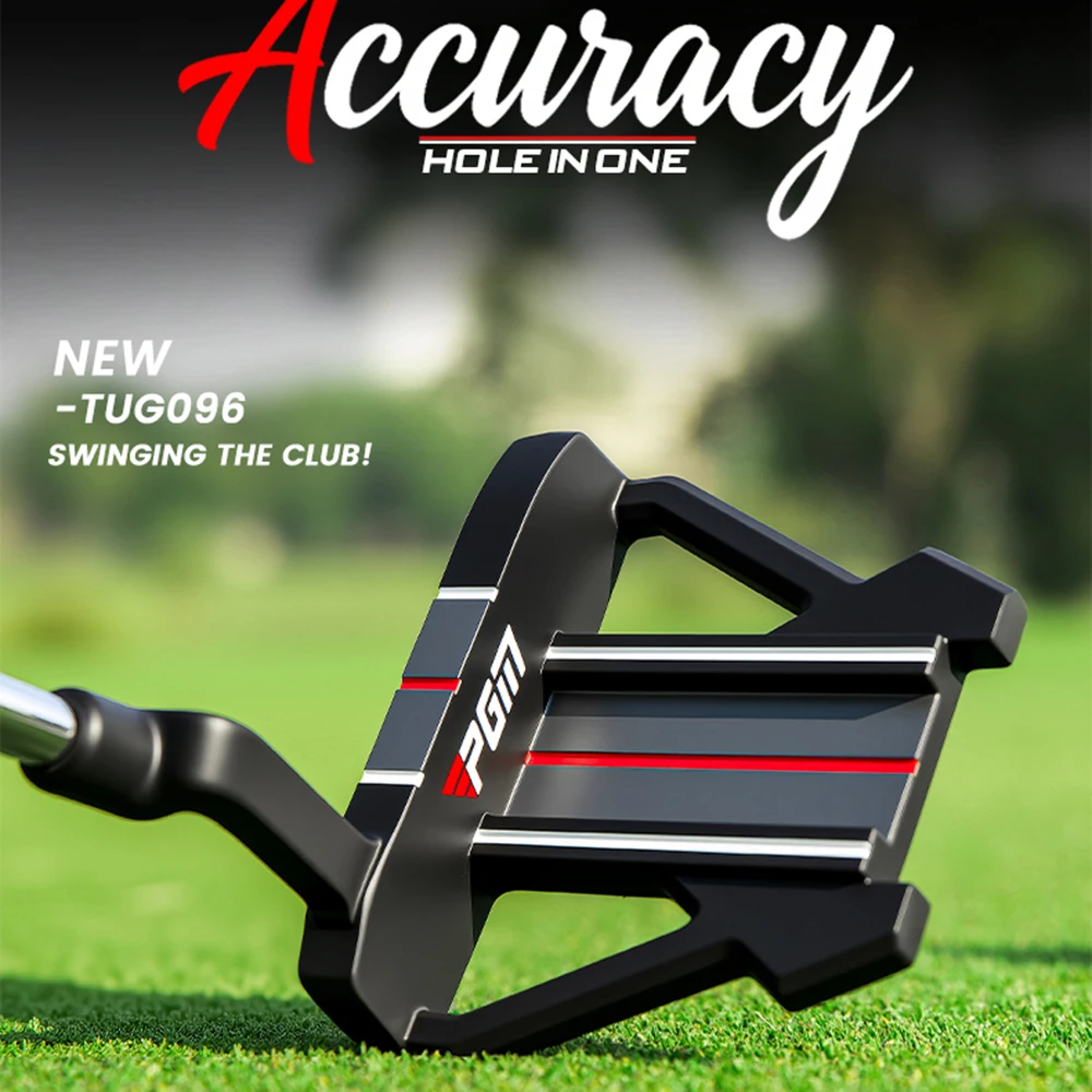 PGM Golf-Putter für Herren und Damen, Anti-Twist-Mallet-Design, Putter mit dreifachem Zielfeld zur besseren Ausrichtung, für präzise Schläge, für Rechtshänder. – Detail 5