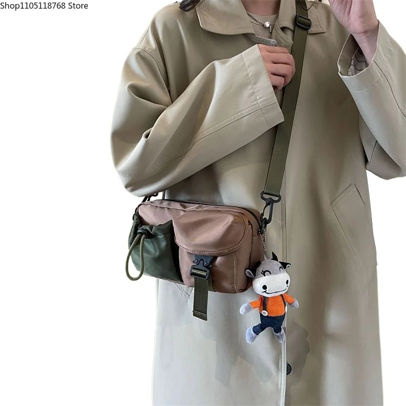 

Сумки женские летние нейлоновые модные повседневные лоскутные сумки на плечо сумки простые универсальные