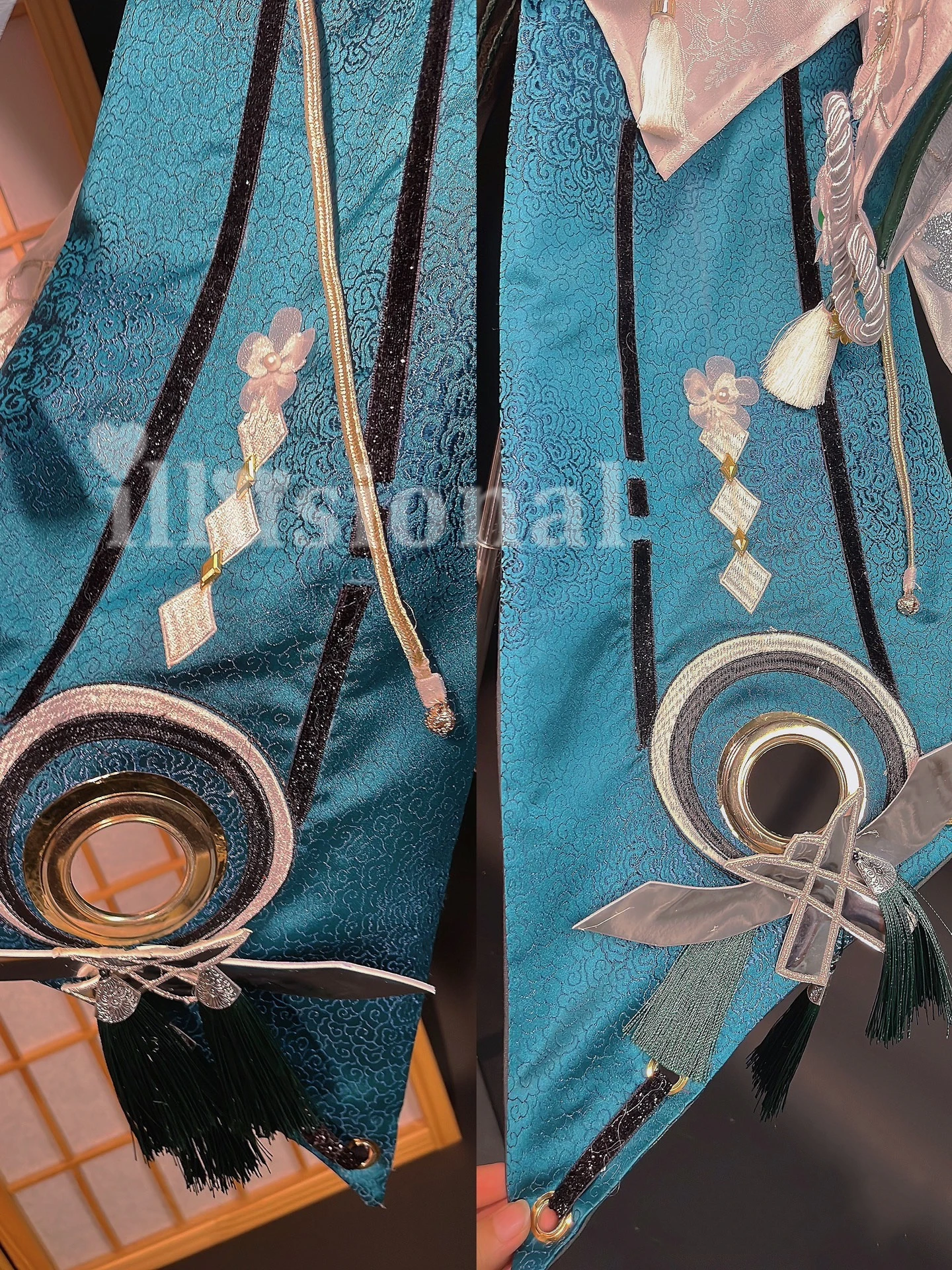 illusional Custom size made Yae Miko from Genshin Impact Yae Miko Cosplay Costume Blue version high quality customized