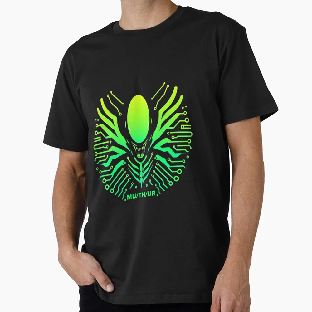 MU/TH/ER Artificial Intelligence System Alien SciFi Gift T Shirt Weyland Yutani Xenomorph Graphic Clothes All size tops S-6XL