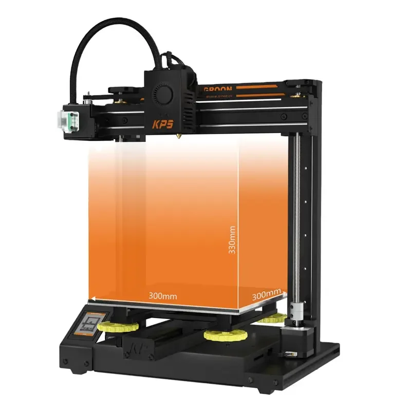 KINGROON KP5L High Precision DIY FDM 3D Printer Machine Resume Printing  Build Size 300x300x330mm High Speed 3d Printers