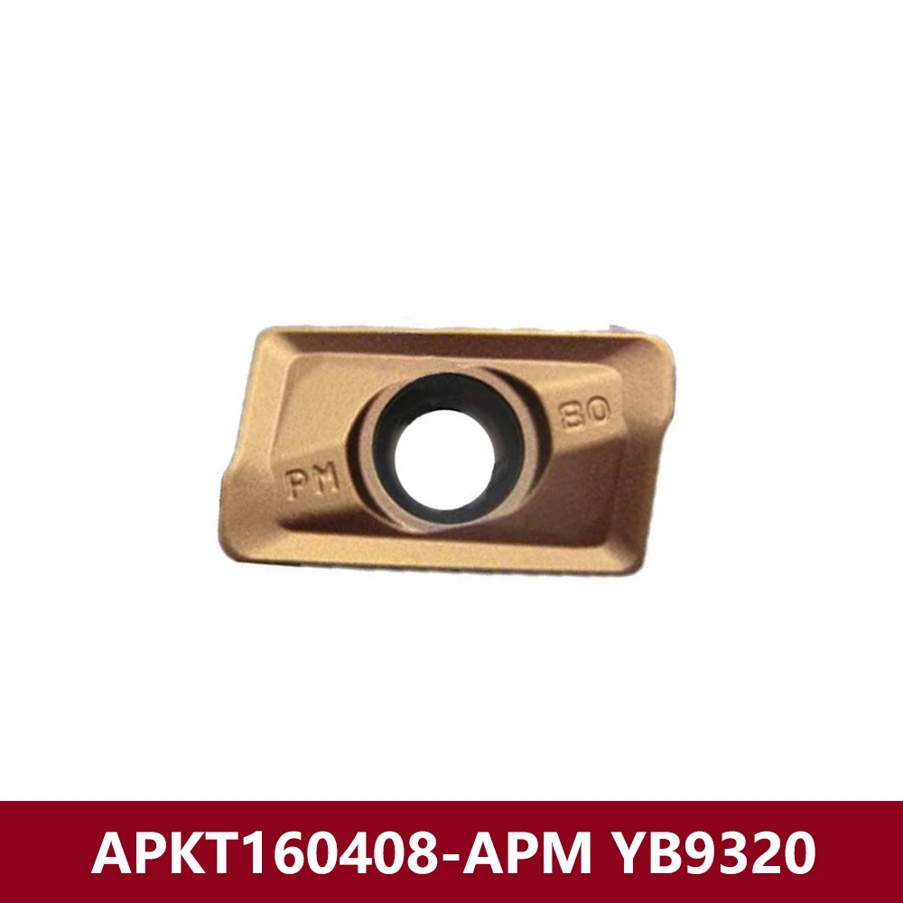 

Оригинальный Фрезерный резак Φ YB9320, CNC APKT160408-APM APKT 160408 APM APKT160408 APM, карбидная вставка APKT11T304 APKT1604