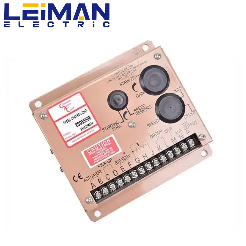 Original ESD5500E Dual Capacitor Diesel Genset Controller High Quality Engine Speed Regulator esd 5500e