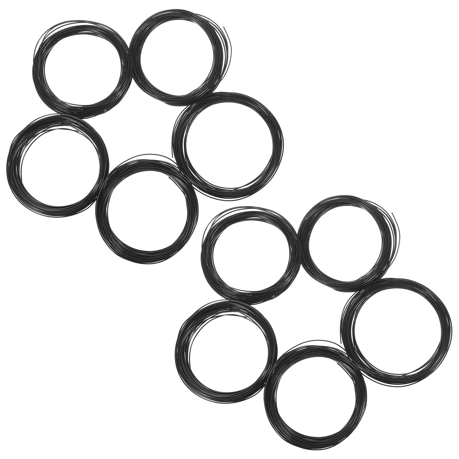 

10 Rolls Color Aluminum Bonsai Wire Strong Bonsai Tree Training Wire for Plant Support DIY Crafting Plants Support Rack