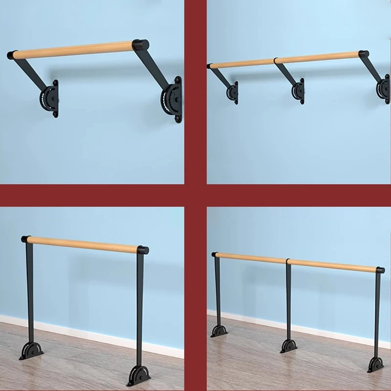 

Rotatable Adjustable Wall Mounted Ballet Barre Home Club Training