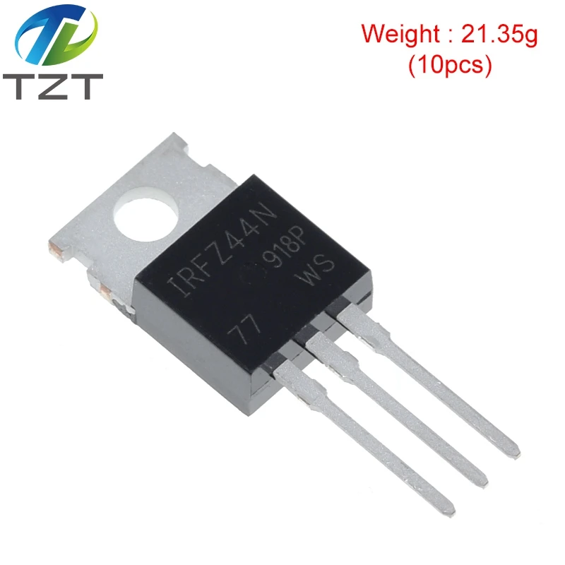 10pcs IRFZ44N IRFZ44 Power MOSFET 49A 55V TO-220