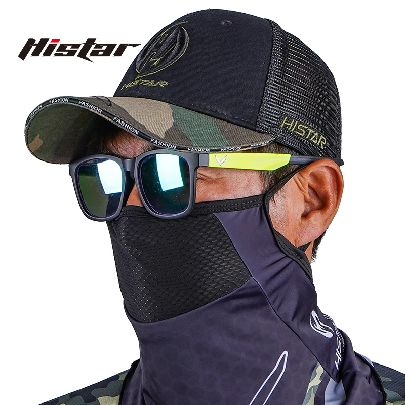 HISTAR Adjustable Head Circumference Breathable Net Design New Anti-UV Fishing Cap