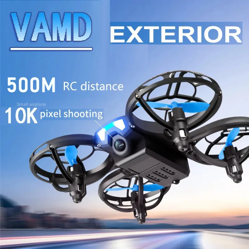 V8 New Mini Drone 10K Ultra HD Camera WiFi FPV Pneumatic Altitude Hold Foldable Quadcopter RC Drone Quadcopter Toy Gift