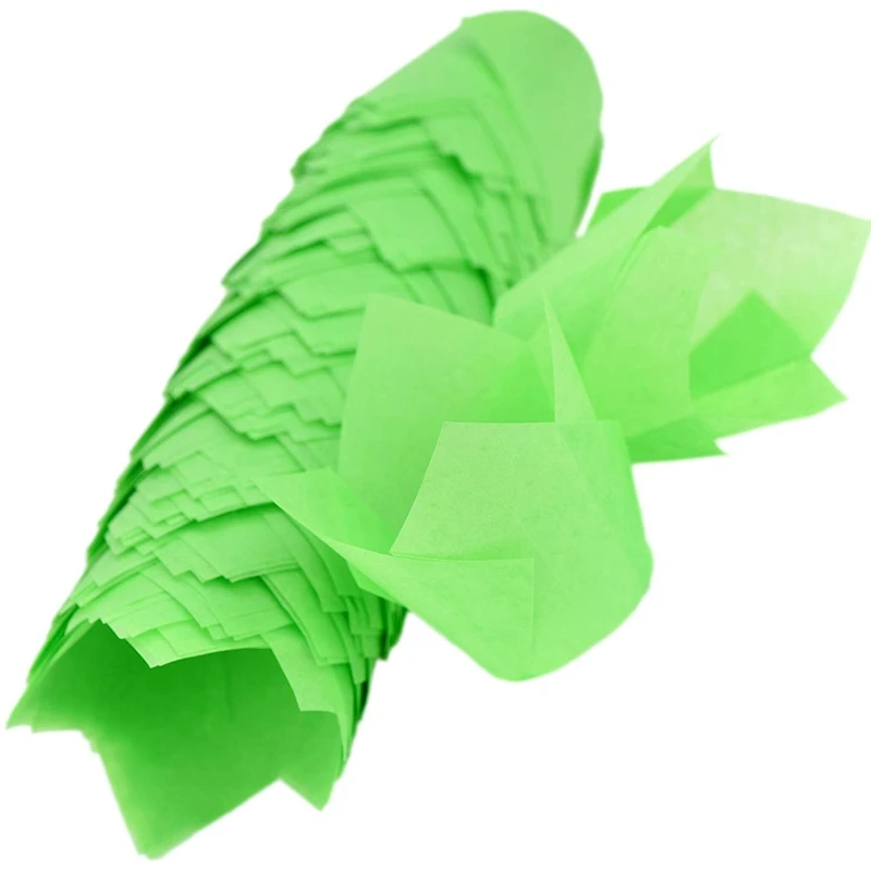 200 Stück Tulpen-Cupcake-Muffin-Hüllen/Standard-Backpapierbecher, Wickeleinlagen für Hochzeit, Weihnachten, Geburtstag, Party