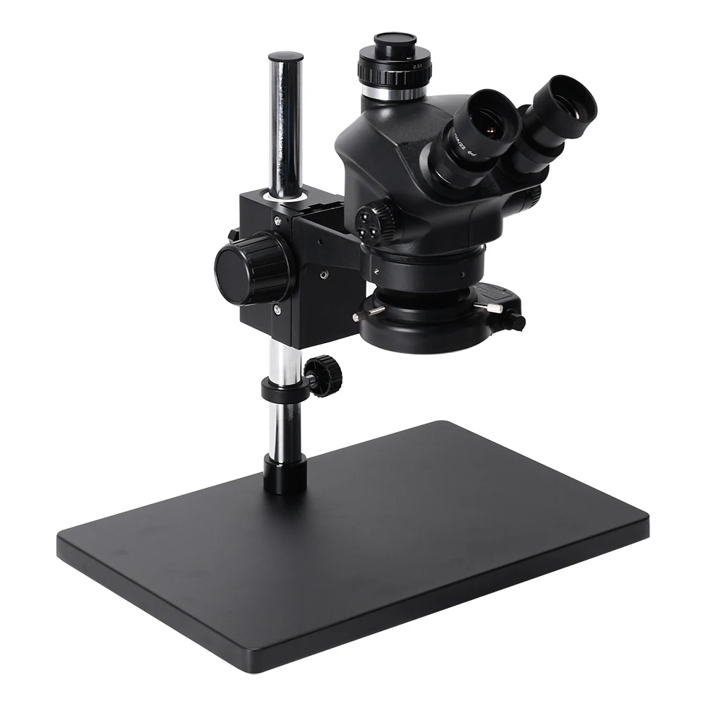 7X-50X Trinocular Stereo Zoom Microscope Trinoculaire For Mobile Phole Repair Soldering