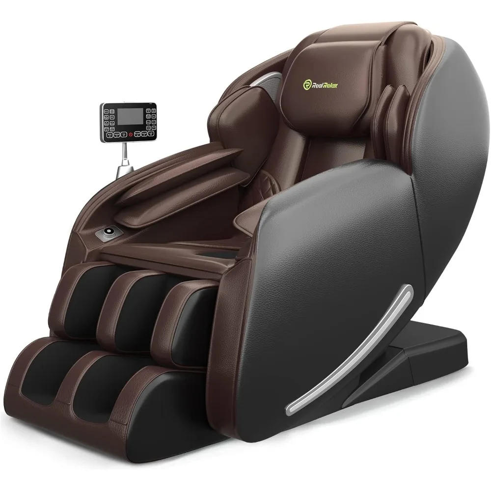 Massage Chair Favor-06, Full Body Zero Gravity SL-Track Shiatsu Massage Recliner Chair with APP Control, Recliner Chairs