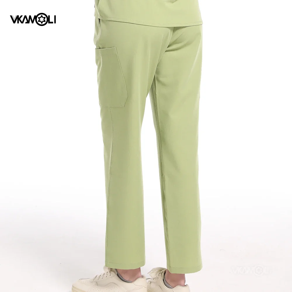 medisch uniform dames Slim fit operatiepak elasticiteit scrubs sets operatie Werkkleding Verpleegkundige Chirurg Isolatie Overalls