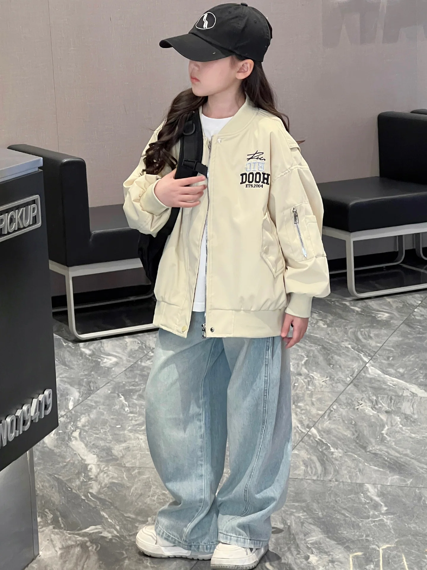 giacca-casual-primaverile-per-ragazze-con-chiusura-a-zip-maniche-lunghe-colletto-baseball-vestibilita-leggermente-larga-abbigliamento-esterno-per-bambini