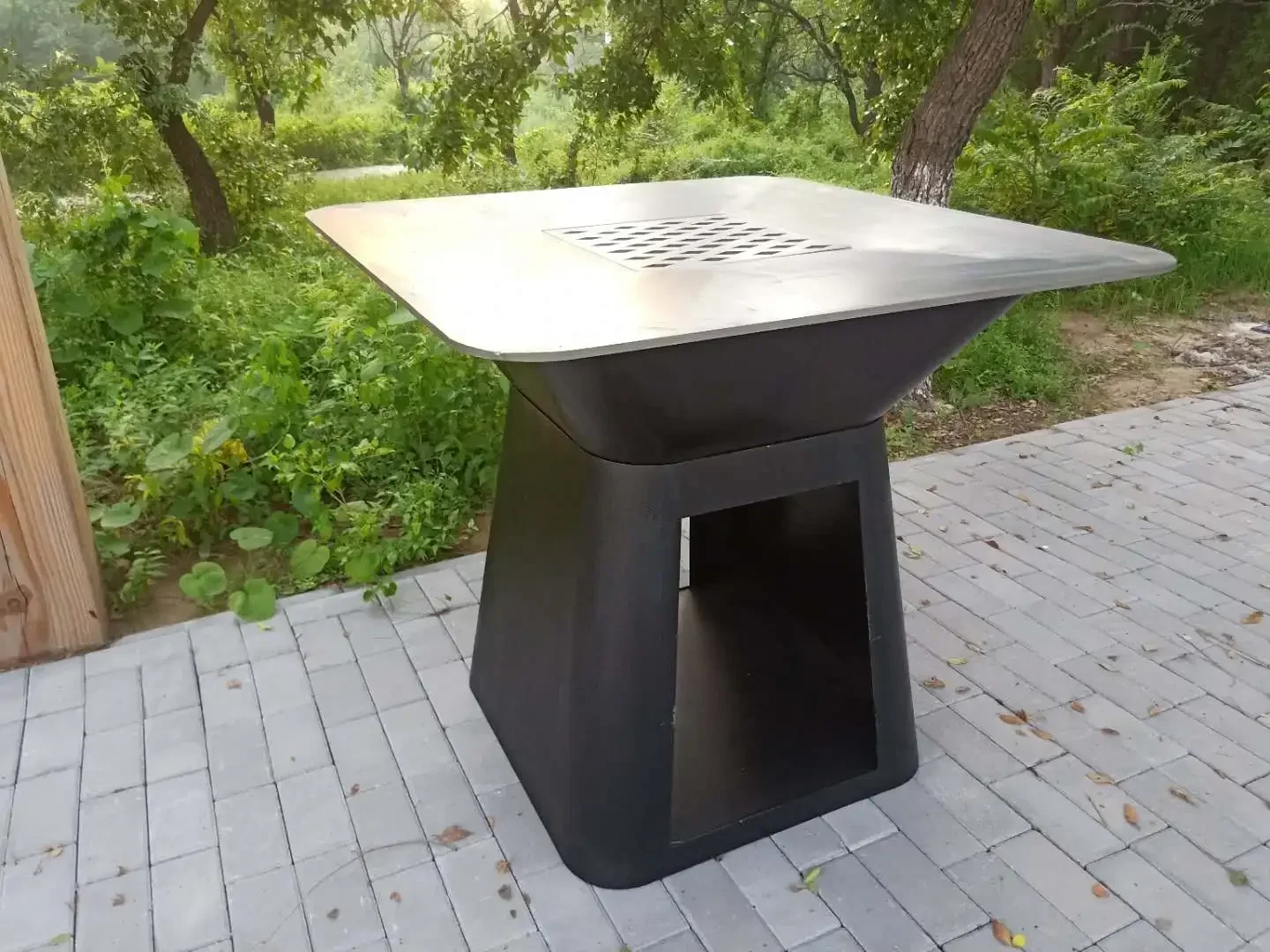 

#For Corten Steel Barbecue Stove Red Hibachi Bbq Grill Party charcoal bbq oven