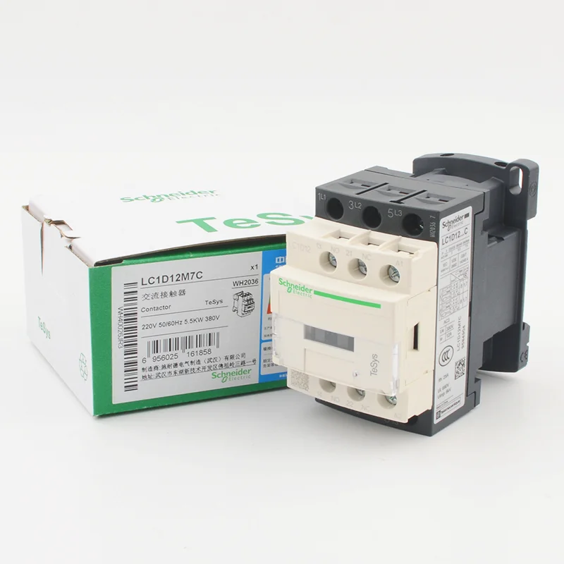 

Schneider AC contactor220v LC1D25 LC1D32 LC1D38 B7C F7C M7C Q7C 24V 110V 220V 380V