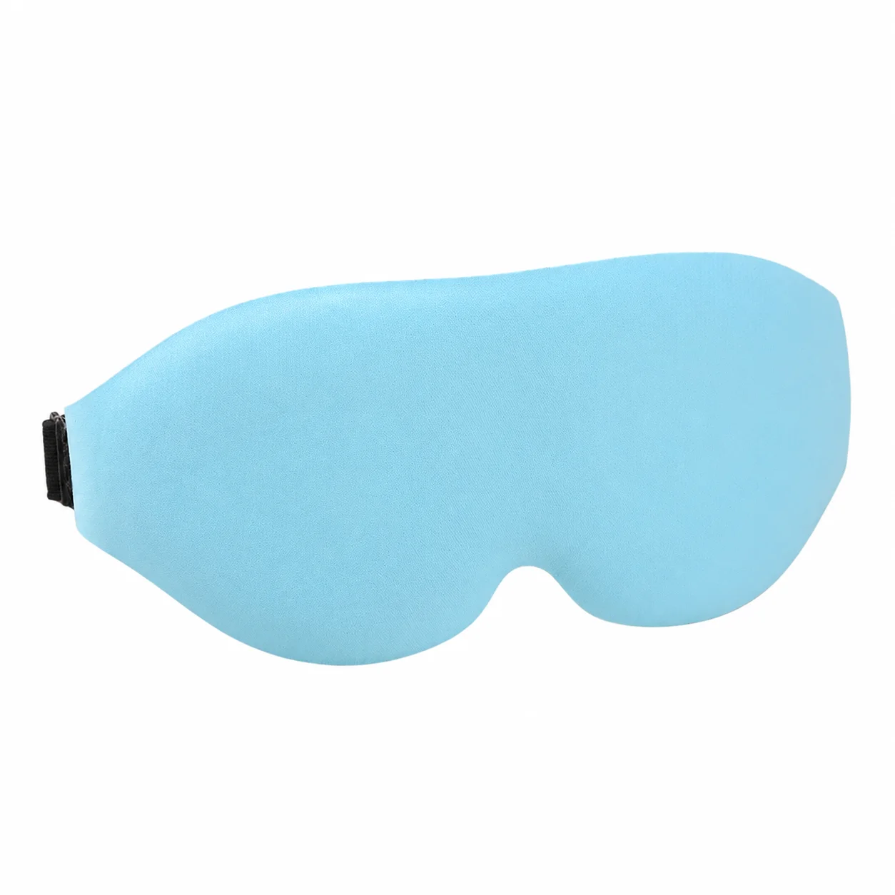 Travel Sleep Mask 3D Blackout Eye Cover for Men Women Memory Foam Light Blocking Nap Mask for Office Flight Home Sleep view 6