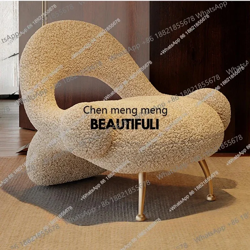 

Relaxing Comfy Living Room Chairs Waterproof Soft Fluffy Puffs Hotel Chairs Nordic Comfortable Sillas De Sala Home Furniture