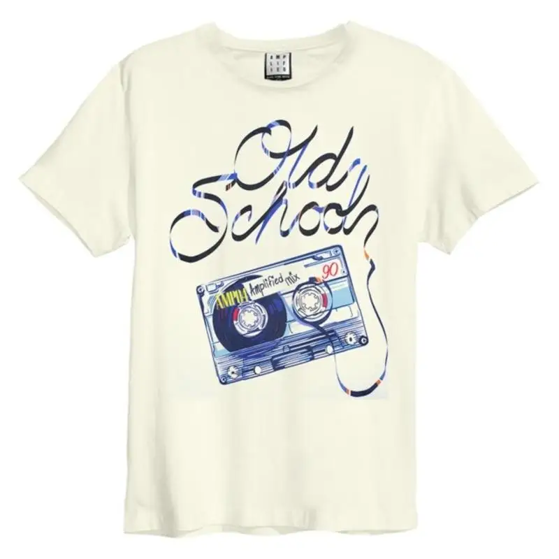 Audio A Amplified Vintage White T shirt
