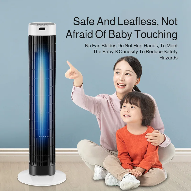 Powerful electric fan air conditioning fan Fashion easy control Fast cooling Remote Control Timer Fan Home Remote Control