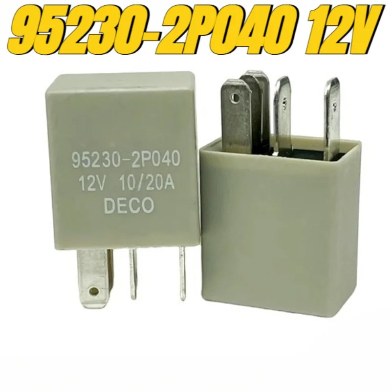 (العلامة التجارية الجديدة الأصلية) 1 قطعة/الوحدة 100% مرحل أصلي أصلي: 95230-2P040 12 فولت 5 دبابيس مرحل صندوق الصمامات للسيارات