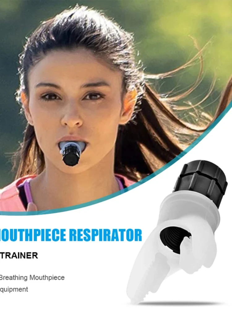 Entraßneur respiratoire flexible pulmonaire, livraison directe, exercice de Fitness Durable, augmente la capacité pulmonaire, respiration profonde réglable