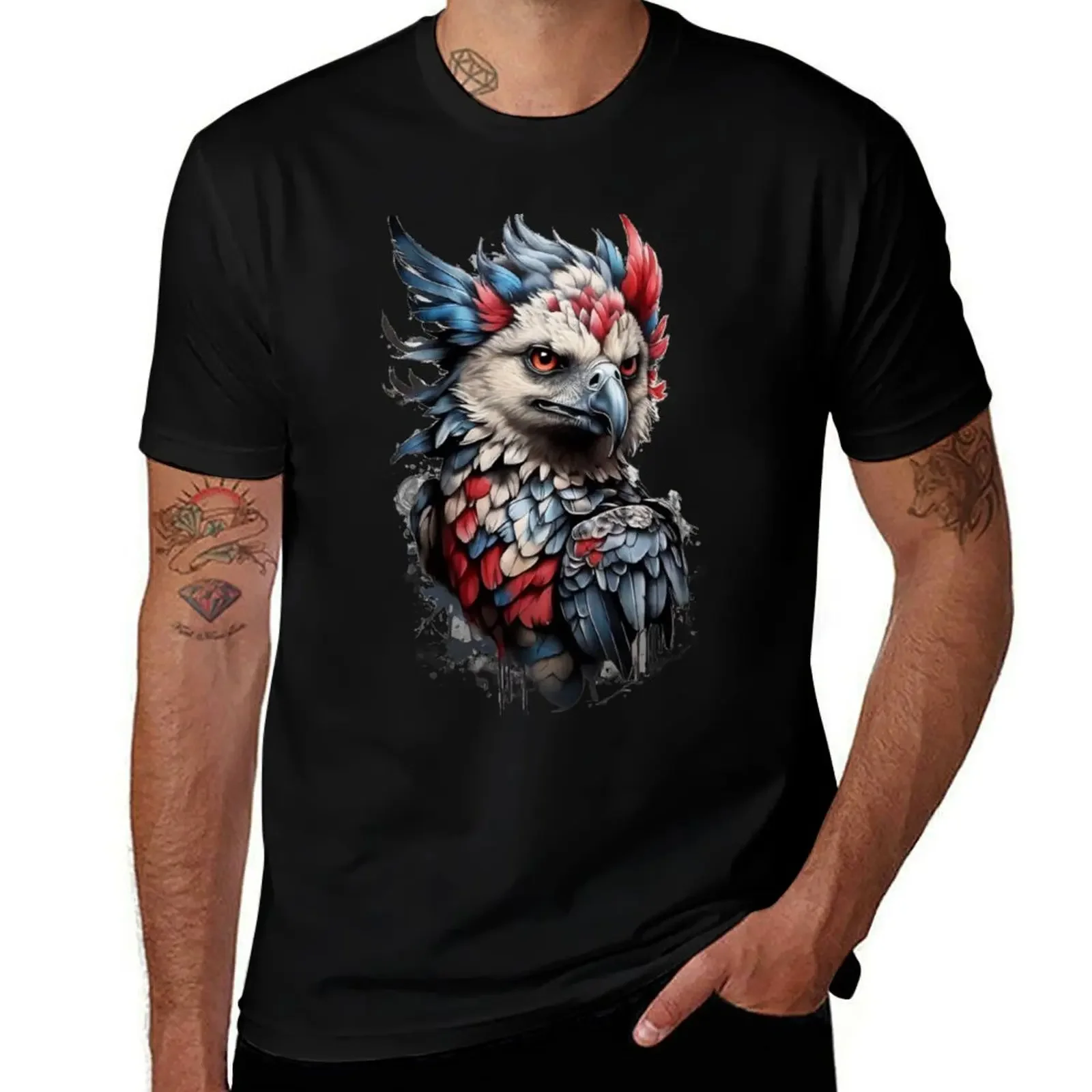 Harpy Eagle T-Shirt cotton graphic tees custom t shirt vintage t shirt men