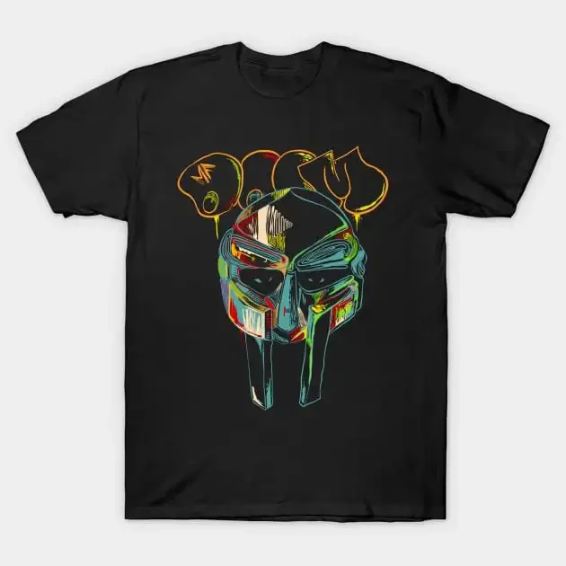 Mf Doom T Shirt Tee Public Madlib Madvillain Graphic Tshirt Male Casual T-shirt Men Women Hip Hop 90s Old School Rap T Shirts