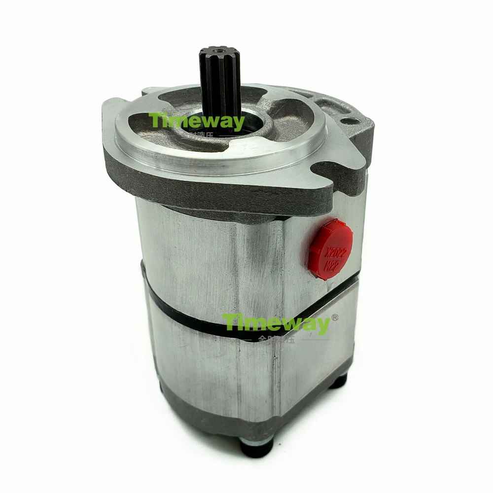 Hydraulic Gear Pump PGP51053SLP PGP5123GLP PGP51066GLP PGP51044SLP PGP5083SLP High Pressure Double Pump 1 inlet 2 outlet ports