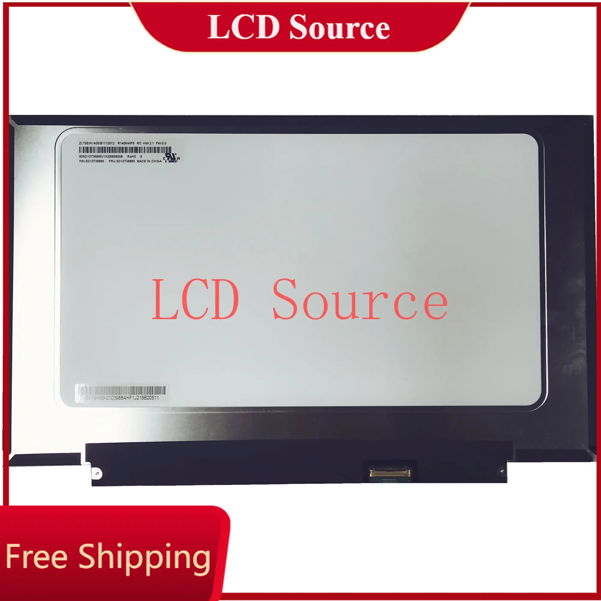 

R140NWF5 RC FHD IPS with 1920X1080 40pin Matrix Panel Replacement 14.0 inch Display New Laptop LCD Touch LED Screen