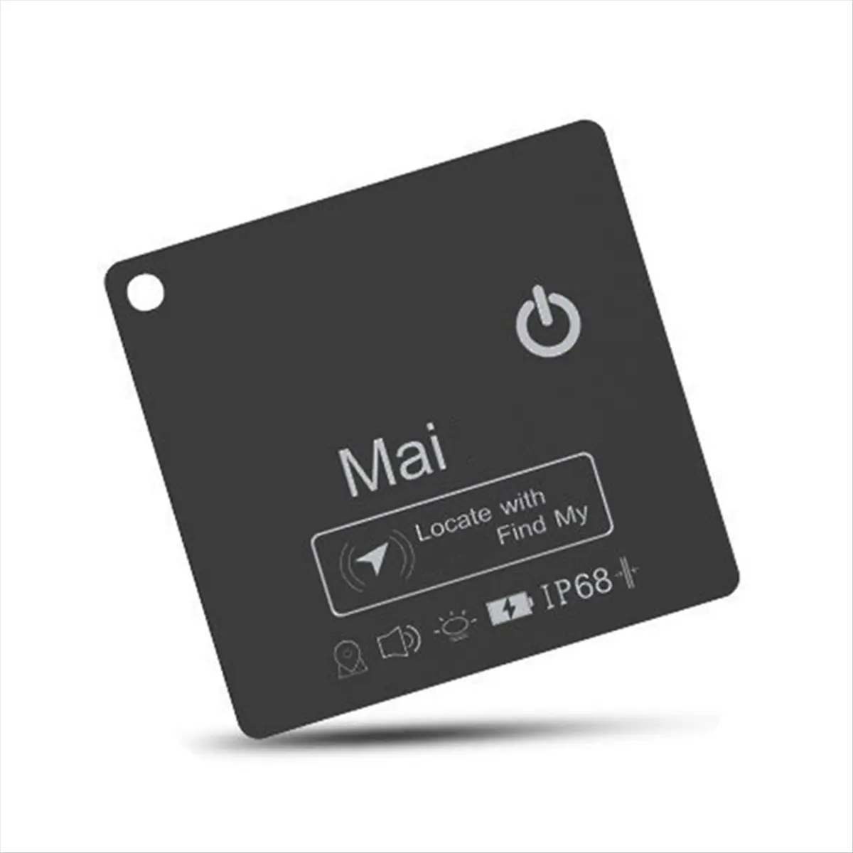 A48U Mini Wallet Tracker Card Wireless Charging Tracking Location Gps Locator Smart Tag Work with Find My