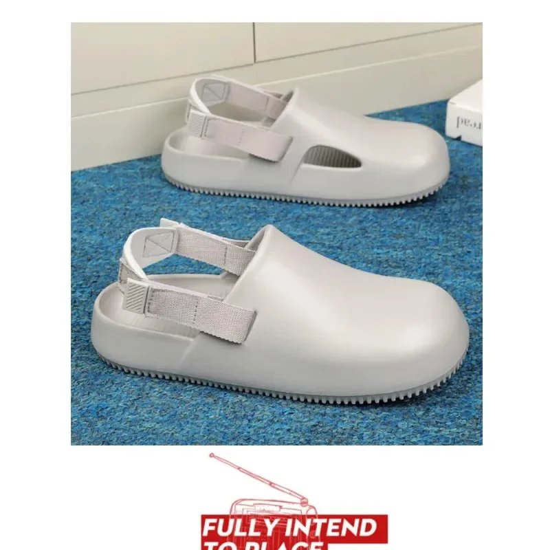 2025 Heren zomer nieuwe mode casual dikke bodem rijschoenen outdoor draagbare pantoffels gemakkelijk te dragen comfortabel EVA-materiaal