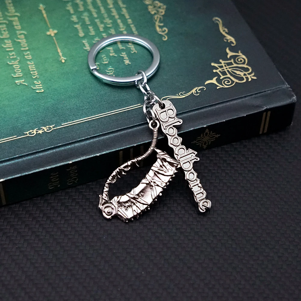 سلسلة المفاتيح المنقولة بالدم إيفلين ومنشار مفتاح سلسلة سلاسل المفاتيح للرجال لعبة اكسسوارات حقيبة سيارة خاتم مفتاح Llaveros