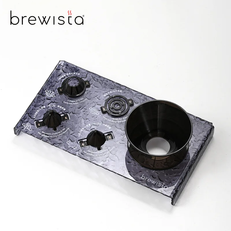 Brewista Rubik's Cube Filter Cup X Series Hand Made Coffee Cone Shaped Basket Shaped Four in One Filter Cup Coffee Filters