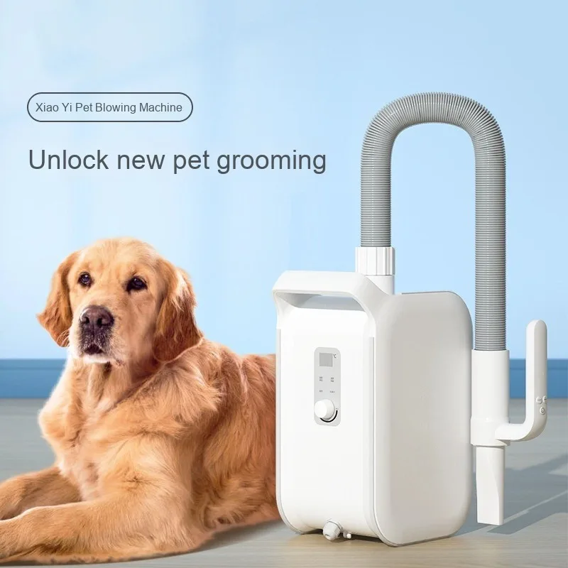 High-Power Intelligent Quick-Dry Pet Hair Dryer New Model Stainless Steel Water Blower Professional Safe for Cat Dog Animal