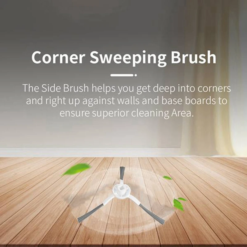 Accessoires de rechange pour Xiaomi, brosse latérale principale, filtre Hepa, tampon de vadrouille, sac à poussière, pièces de rechange pour Xiaomi ata jia Omni 2, Import CN