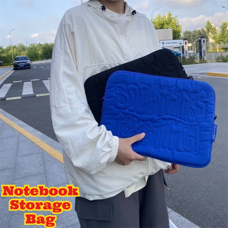 クリエイティブレター MacBook Pro 11/13 インチ ラップトップスリーブ ポリエステル タブレットケース プレミアムストレージオーガナイザー スリム ポータブル保護