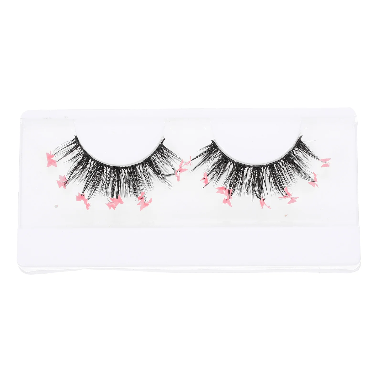 1Pair Long False Eyelashes Natural Fake Lash Extensions for Women Party Date Makeup False Lashes Fake Lashes