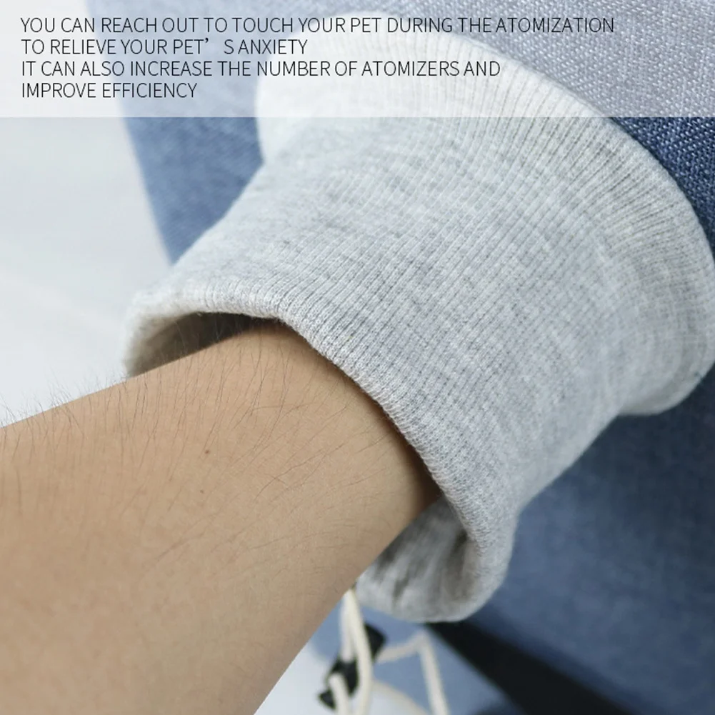 

ABAH-Pet Oxygen Cage Atomization Box Dog Cat Portable Carry Bag Breathing Respiratory Pet Baby Breeding Pet Hotel Animal Cage