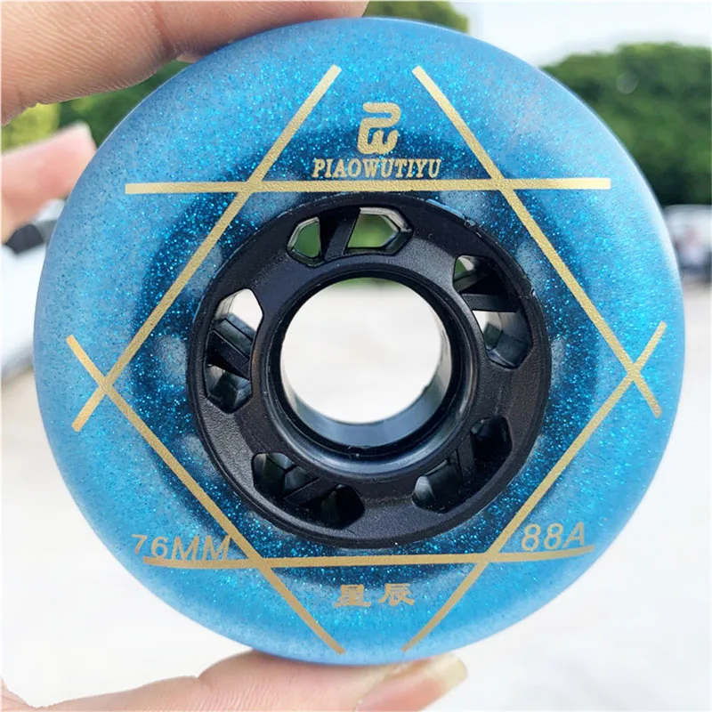 

Original 88A or 83A Roller Durable PU FSK Slalom Slide Wheel for Inline Skates Shoes Elastic Grip Rodas for Street Urban Skating