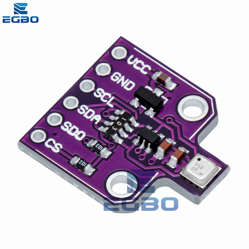 1 ~ 4 قطعة EGBO BME680 مستشعر الضغط الرقمي لدرجة الحرارة والرطوبة CJMCU-680 وحدة استشعار الارتفاع العالي مجلس التنمية