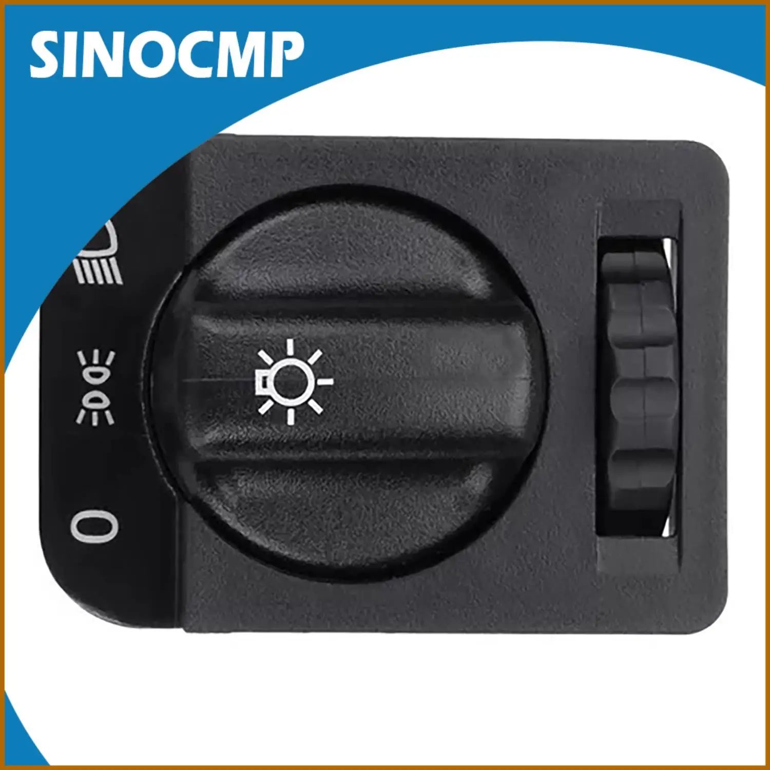 

Кнопка включения противотуманных фар с сопротивлением, водонепроницаемая, прочная OEM-замена для Chevrolet Chevy C1 C2 C3, номер детали 90213283