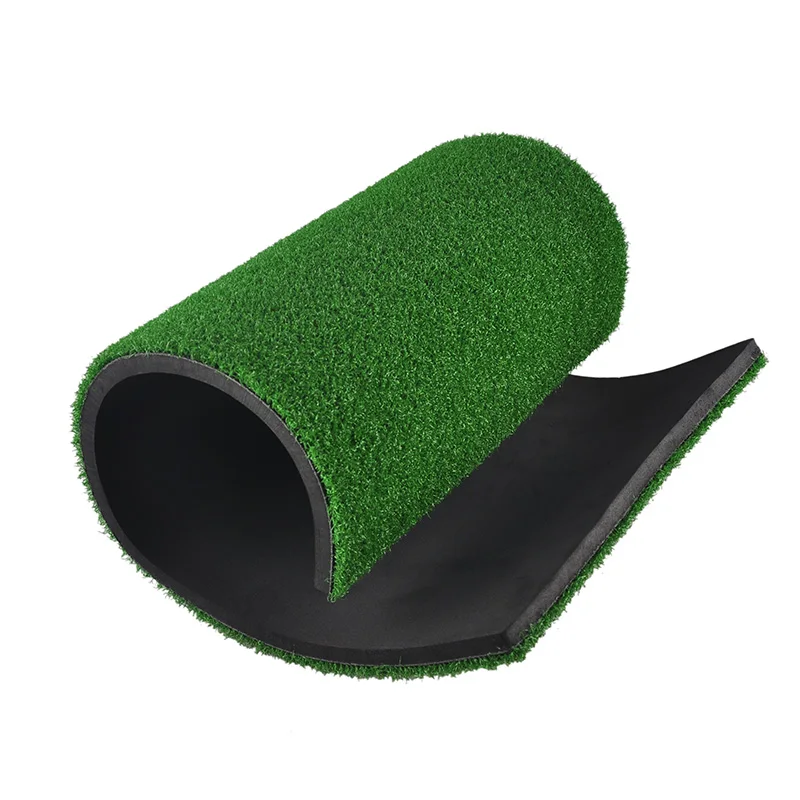 PGM DJD003 Golf Swing Mat, Non Slip Artificial Turf Golf Strike Pad, Training Hitting Pad, Personal Practice Blanket