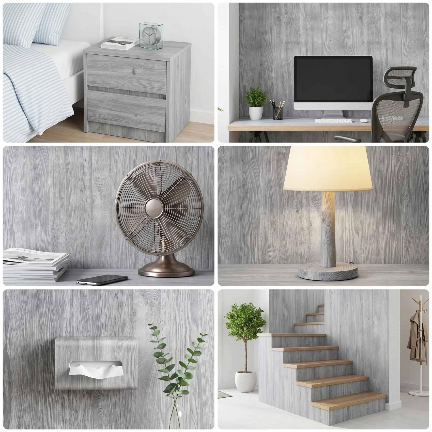Waterproof Removable Wood Vinyl Wallpaper Peel and Stick Anti-Scratch Decor Film for Cabinet Desktop Home Furniture Renovation