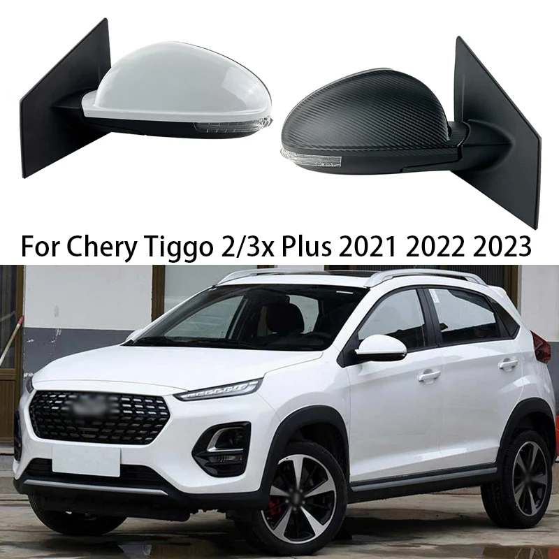 Автомобильное зеркало заднего хода для Chery Tiggo 2/3 Plus 2021-2023 с указателем поворота